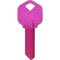 Hillman HILLMAN DIVA Blue Glitter House/Office Universal Key Blank KW1 Single 89945 - alternate 4